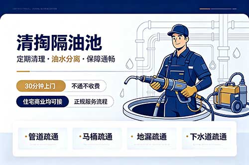 武汉清掏隔油池